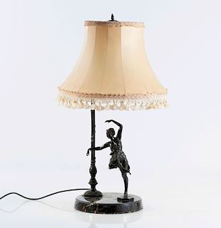 Figurative table light 'Dancer', c. 1920