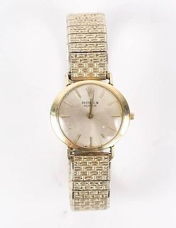 Ladies 1950s Rolex 14k Yellow Gold Watch