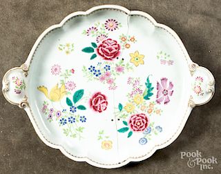 Chinese export porcelain platter
