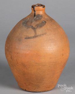 New England ovoid stoneware jug, 19th c., etc.