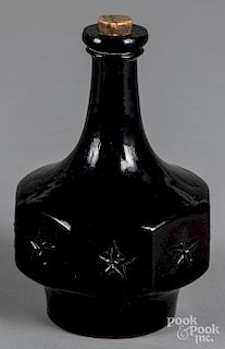 Valley Whiskey dark amber glass bottle
