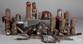 Collection of mining equipment, etc.