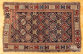 Caucasian carpet, ca. 1900, 5'2" x 3'4".
