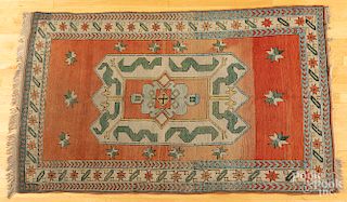 Contemporary Kazak carpet, 7'2" x 4'3".