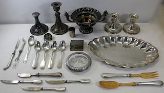 SILVER. Assorted Grouping of Continental and