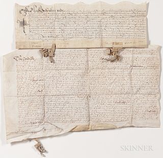Three English Documents: 1597, 1667, and 1680.