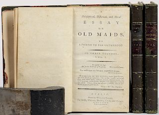 Hayley, William (1745-1820) A Philosophical, Historical, and Moral Essay on Old Maids. By a Friend to the Sisterhood.