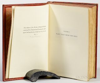 Kipling, Rudyard (1865-1936) The Works  , Sussex Edition, Signed.