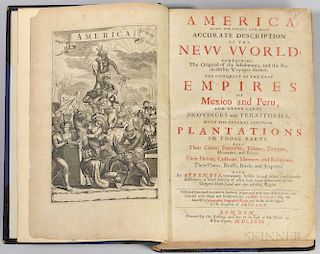 Ogilby, John (1600-1676) America: Being the Latest, and Most Accurate Description of the New World; Containing the Original of the Inha