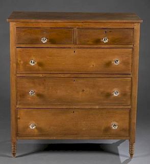 4 drawer chest, late 19th / early 20th century.