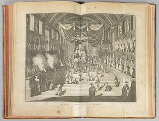 Picart, Bernard (1673-1733) Ceremonies et Coutumes Religieuses de Tous Peuples du Monde. Tome Premier.