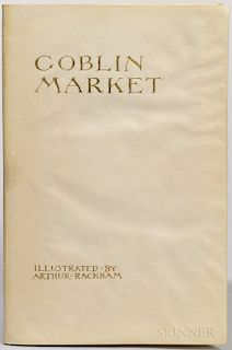 Rossetti, Christina (1830-1894) illus. Arthur Rackham (1867-1939) Goblin Market  , Signed Limited Edition.