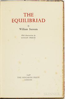 Sansom, William (1912-1976) illus. Lucian Freud (1922-2011) The Equilibriad  , Signed Limited Edition.