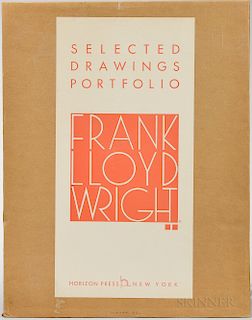 Wright, Frank Lloyd (1867-1959) Selected Drawings Portfolio  , Volume 2 Only.