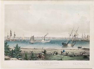 View of New Bedford from the Fort near Fairhaven.