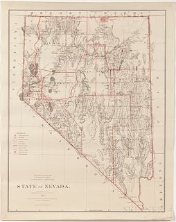 Mountain States and Territories, Seven General Land Office State and Territory Maps.