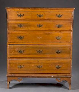 Mule chest, late 18th / early 19th c.