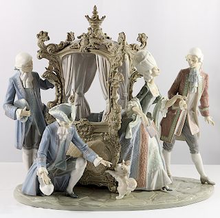 Her Ladyship Lladro Porcelain Figurine