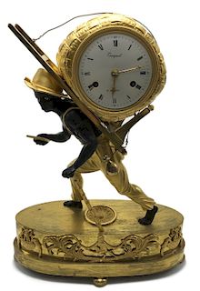 19th Century French Louis XVI Ormolu Bronze Clock