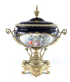 Late 19th - Early 20th Century Sevres Centerpiece