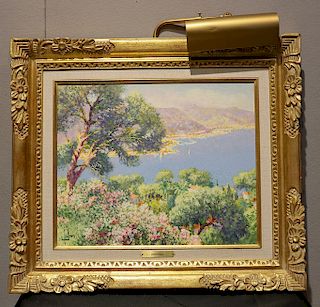 Louis Fabien (French, b. 1924) Landscape Painting