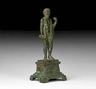 Roman Statuette of Jupiter with Thunderbolt
