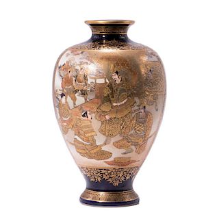 Japanese gilt glaze vase.