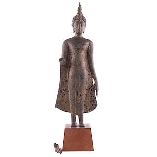 Thai bronze Buddha.