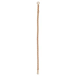 SUBSTANTIAL ROSE GOLD CABLE LINK WATCH CHAIN
