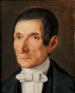 PORTRAIT OF A FRENCH OFFICAL CIRCA 1845