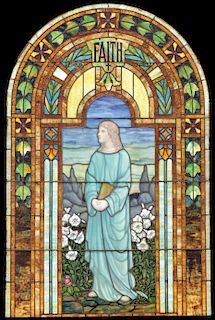 STAINED GLASS CIRCA 1900