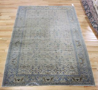 Antique and Finely Hand Woven Carpet.
