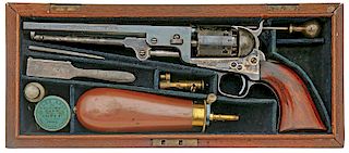 Superb Cased Colt Model 1851 London Navy Revolver