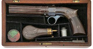 Lovely Cased Robbins and Lawrence Percussion Pepperbox