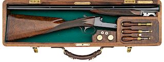 Very Rare Winchester Model 21 Small Bore Boxlock Double Ejectorgun Delivered to Spencer Olin