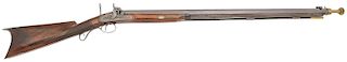 Fabulous Percussion Halfstock Sporting and Target Rifle by William Hall