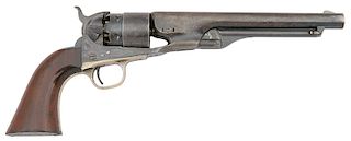 Rare S-Suffix Colt Model 1860 Army Percussion Revolver
