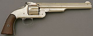 Rare U.S. Smith and Wesson First Model American Oil Hole Revolver