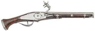 Italian Wheel-lock Belt Pistol by Jeronimo Colombo