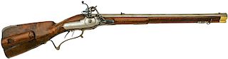 Unmarked 18th-Century European Wheel-lock Sporting Rifle