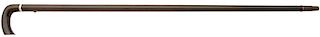 Excellent Remington Large Curved Handle Rifle Cane