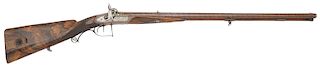 German Percussion Double Rifle by Sauerbrey