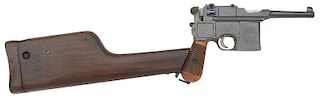 Interesting German C96 Conehammer Semi-Auto Pistol by Mauser Oberndorf