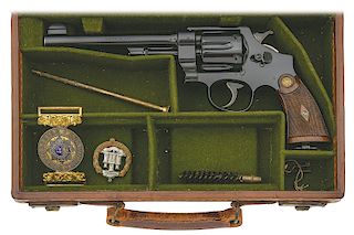 Lovely British Mk II 2nd Model 455 Hand Ejector Revolver by Smith and Wesson