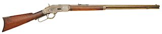 Special Order Winchester Model 1873 Lever Action Rifle with Extra Length Barrel