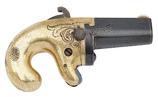 Rare Short-Barreled National Arms Co. No. 1 Deringer Pistol