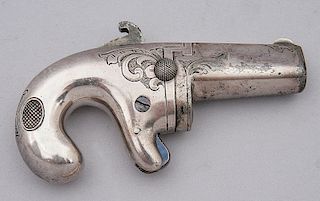 Rare Short-Barrel National Arms Co. No. 1 Deringer Pistol