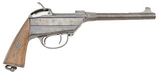 Rare Bavarian Model 1869 Werder Lightning Pistol