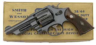 Smith and Wesson Model 20 38/44 Heavy Duty Revolver with Pueblo Police Markings