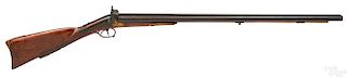 Percussion double barrel side by side shotgun